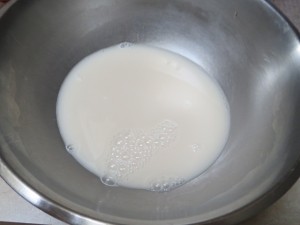 yeast and water Yeast and water