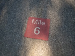 mile marker