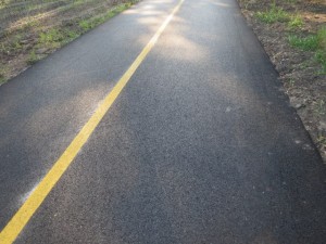 newly paved