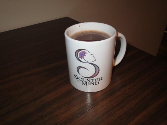 hot cocoa in Scenter of the Mind mug