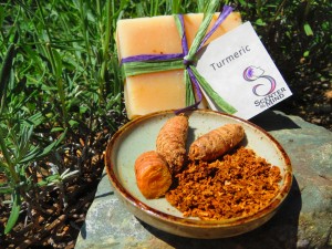 Turmeric soap
